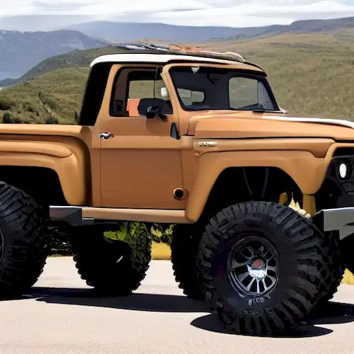 La imagen debe mostrar los 10 primeros 4x4 vehículos off-road con un reductor, catering para entusiastas aventureros.