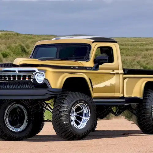 La imagen debe mostrar una selección diversa de los 10 4x4 vehículos off-road, cada uno equipado con un reductor, para atraer a los entusiastas.