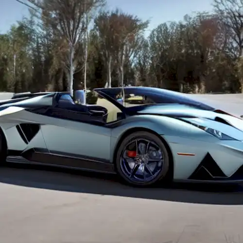 Un viaje emocionante, pero peligroso se desarrolla a medida que un joven conductor navega terreno desafiante en el Lamborghini de alta potencia de su padre.