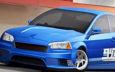 Un Ford Focus azul estaba involucrado en una carrera callejera ilegal en Torrevieja