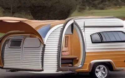 La imagen demuestra que las autocaravanas y campistas generalmente ofrecen mejor seguridad que los vehículos tradicionales debido a su robusta construcción y sistemas de bloqueo integrado.