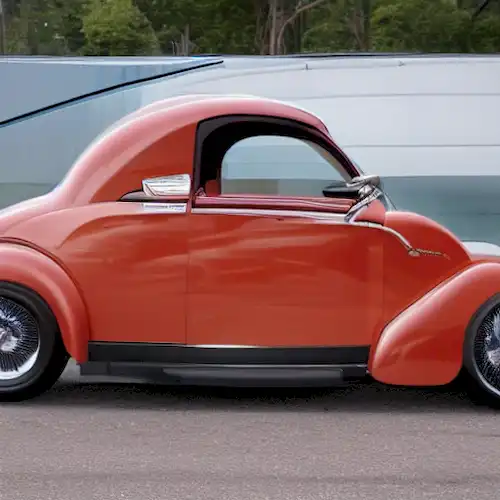 La imagen representa a André Citroën como el pionero que hizo que los automóviles fueran accesibles a todos