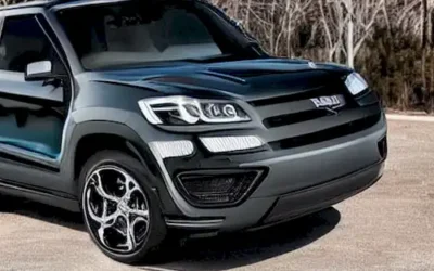 La imagen destaca misteriosas criaturas como araña y monstruos ocultos descubiertos dentro de un Jeep Compass