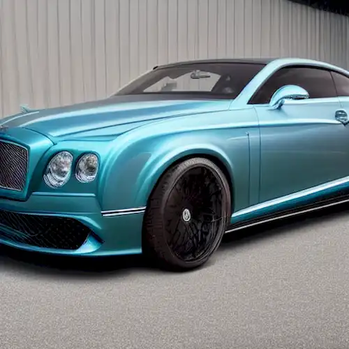 La imagen destaca la edición limitada Bentley Speed Six, un prestigioso coche disponible en sólo 12 unidades en todo el mundo.