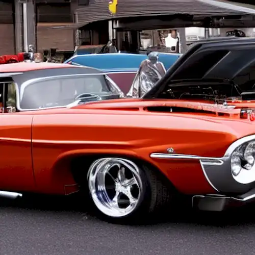 La imagen muestra una colección cautivadora de 15 coches oscuros