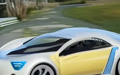 La imagen debe transmitir visualmente los beneficios y desventajas de la adopción de coches eléctricos