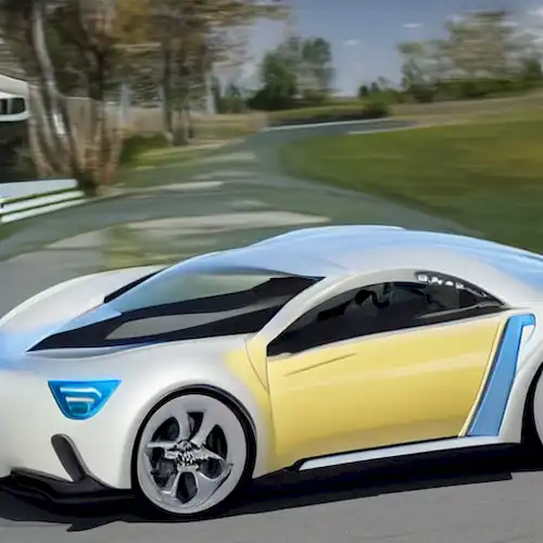 La imagen debe transmitir visualmente los beneficios y desventajas de la adopción de coches eléctricos