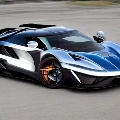 La imagen debe mostrar un ranking completo de los 10 mejores hipercarros más rápidos y potentes actualmente disponibles, destacando sus características únicas y capacidades de rendimiento para los compradores potenciales.