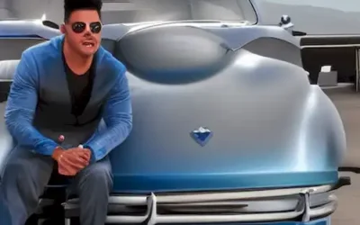 La imagen debe representar Maluma disfrutando de un lujoso vuelo privado