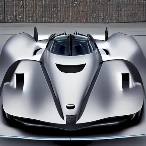 La imagen representa un hipercar pionero de Jesko Absolut, capaz de superar los límites de velocidad con una velocidad máxima de más de 530 kilómetros por hora.