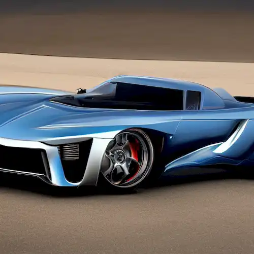 La imagen captura el emocionante viaje de Lotec C1009, un supercar único e inmensamente poderoso diseñado exclusivamente para un entusiasta árabe que anhela altas velocidades.