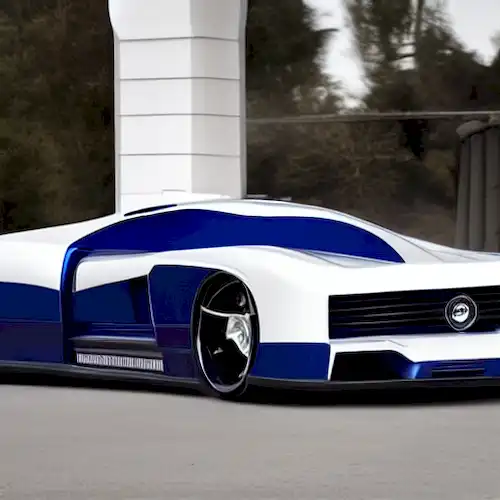 La imagen representa el impresionante Lotec C1009