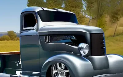 La imagen debe demostrar visualmente los beneficios y usos prácticos de diversificar las configuraciones de placas de camiones