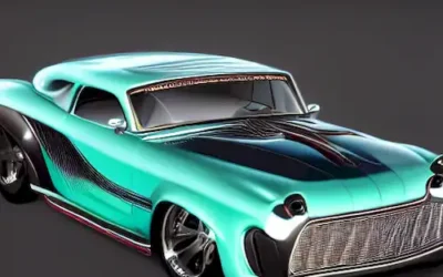 La imagen cautivadora representa seis rutas de asfalto estimulantes