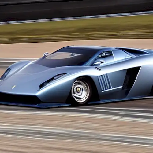 La imagen debe representar vehículos icónicos de Ferrari, Lamborghini y Gran Turismo, destacando cinco películas basadas en verdaderos eventos relacionados con el coche.