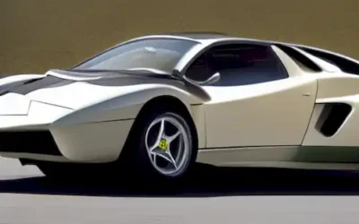 La imagen representa una emocionante colección de vehículos icónicos Ferrari