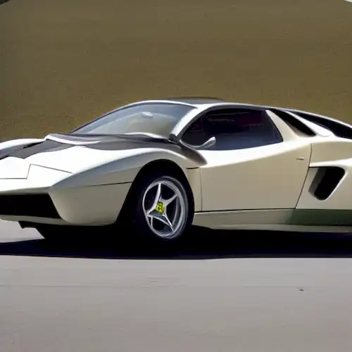 La imagen representa una emocionante colección de vehículos icónicos Ferrari