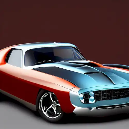 La imagen debe representar una colección de cinco películas centradas en automóviles de prestigiosas marcas como Ferrari, Lamborghini y Gran Turismo, con cada película basada en historias verdaderas.