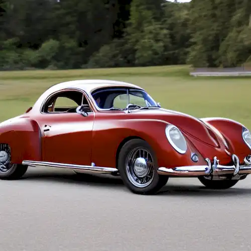 La imagen cautivadora retrata un raro Porsche nazi de 20 millones de dólares