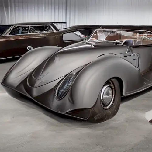 La imagen representa un resultado descorazonador para un artefacto histórico raro, ya que los 20 millones de nazis Porsche no encontraron un comprador en subasta.