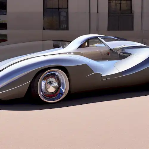 La imagen retrata el impacto transformador del Innovador Sakichi Toyoda tanto en la industria textil como en el nacimiento de la Toyota Motor Corporation.