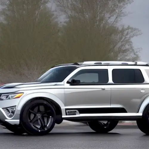 La imagen debe representar SUVs de lujo sofisticados y de alto rendimiento que combinan perfectamente la elegancia y la tecnología para una experiencia de conducción sin igual.